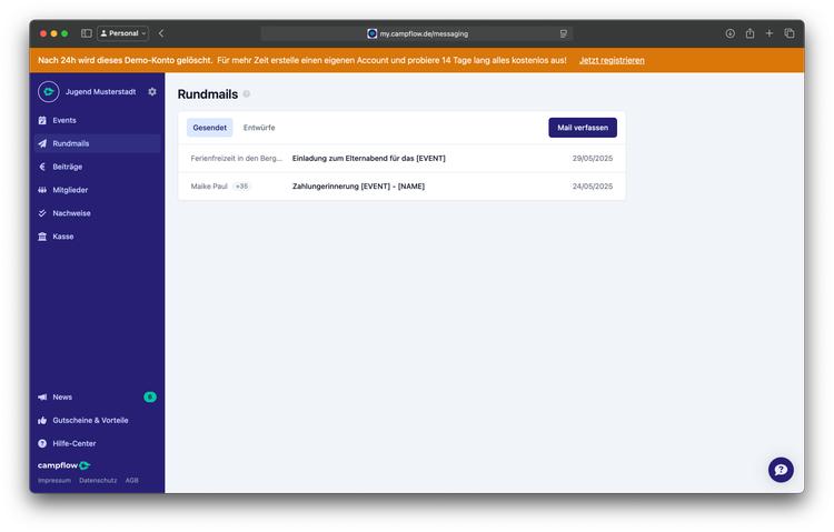 Mailversand
