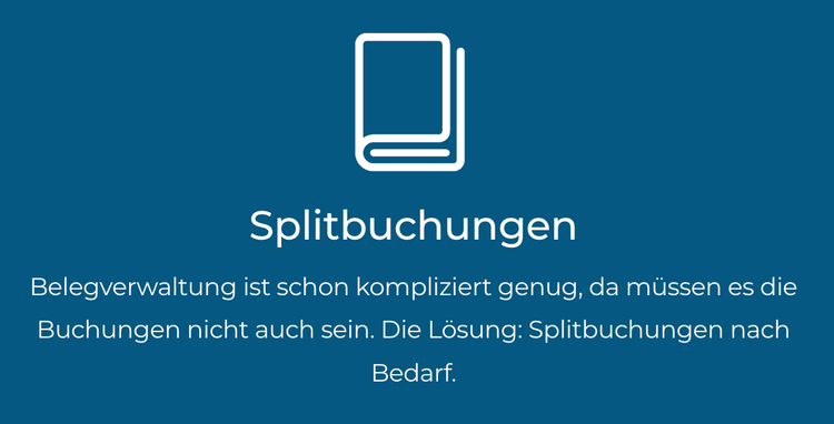 Split-Buchungen